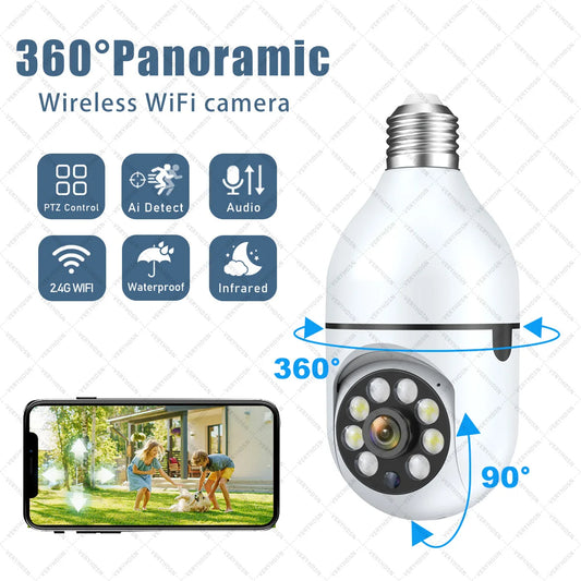 Hd Cctv Camera | cctv Camera Wifi | Wifi Camera Bulb Socket – Home Wifi – Camera Cctv