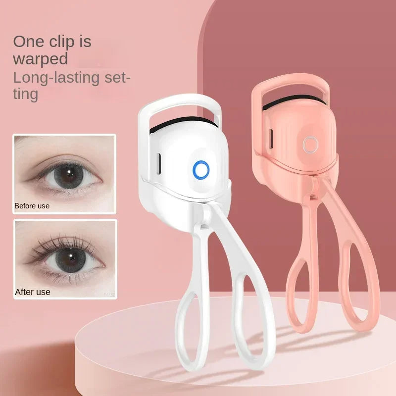 Electric Eyelash Curler | Electric eyelash applicator | Heated Eyelashes Curling Tool with USB Rechargeable Design | Quick Heating & Long-Lasting Curl