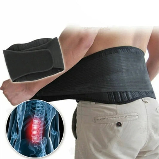 Adjustable Back support Belt for lower back pain Relief with Steel Plate