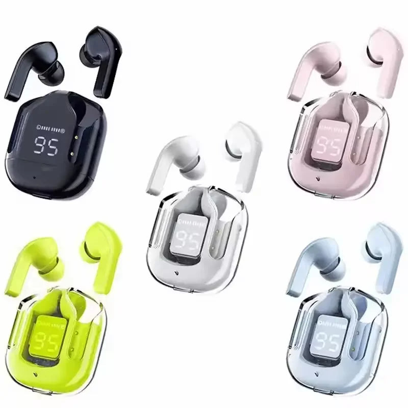 Air31 earbuds wireless crystal Transparent and Bluetooth Air 31