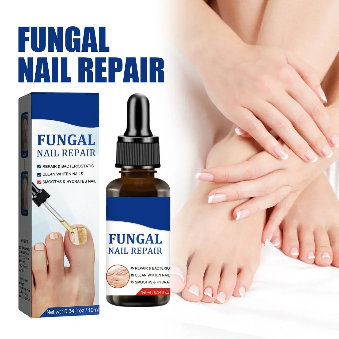 Nail Fungus Treatment Stop Fungal Growth Effective Fingernail 10ml