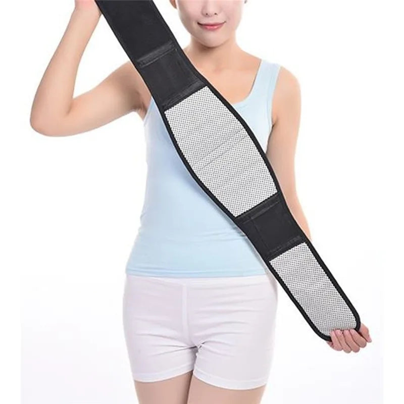 Adjustable Back support Belt for lower back pain Relief with Steel Plate