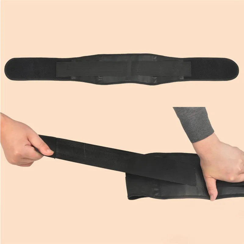 Adjustable Back support Belt for lower back pain Relief with Steel Plate