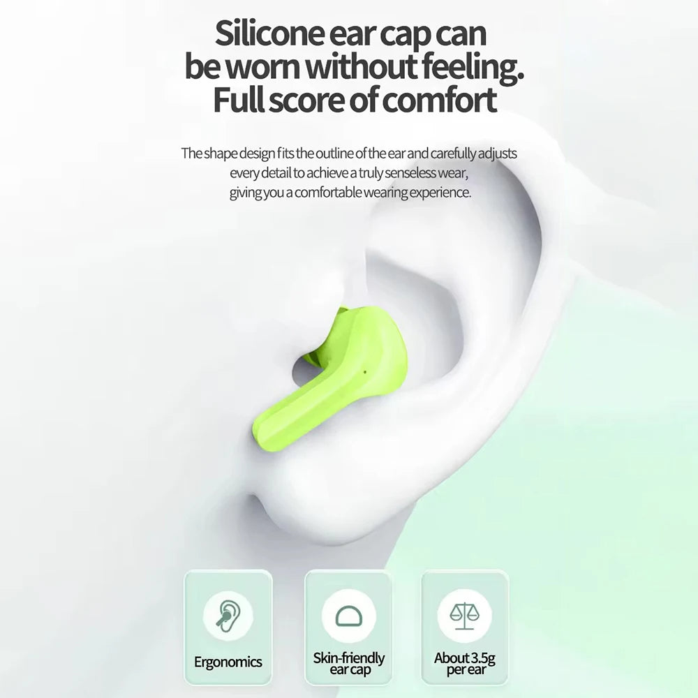 Air31 earbuds wireless crystal Transparent and Bluetooth Air 31